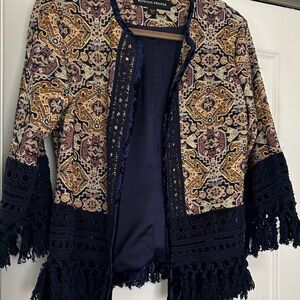 Boston Proper Multicolor Utility Jacket